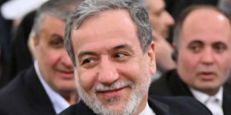 El ministro de Asuntos Exteriores de Irán, Abbas Araghchi, en el Kremlin en Moscú, Rusia, el viernes 17 de enero de 2025. (Kristina Kormilitsyna, Sputnik, Kremlin Pool Photo via AP)