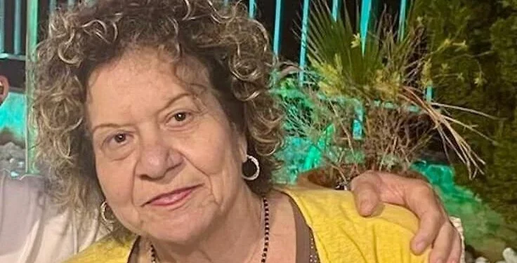 Tamar Edri, de 75 años, murió el 12 de enero de 2025, después de resultar gravemente herida en un ataque con cohetes de Hezbolá en Nahariya el 25 de noviembre de 2024. (Cortesía)