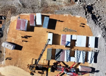 Un puesto temporal de las Fuerzas de Defensa de Israel en el lado sirio del Monte Hermón, en una foto difundida el 28 de enero de 2025. (Fuerzas de Defensa de Israel)