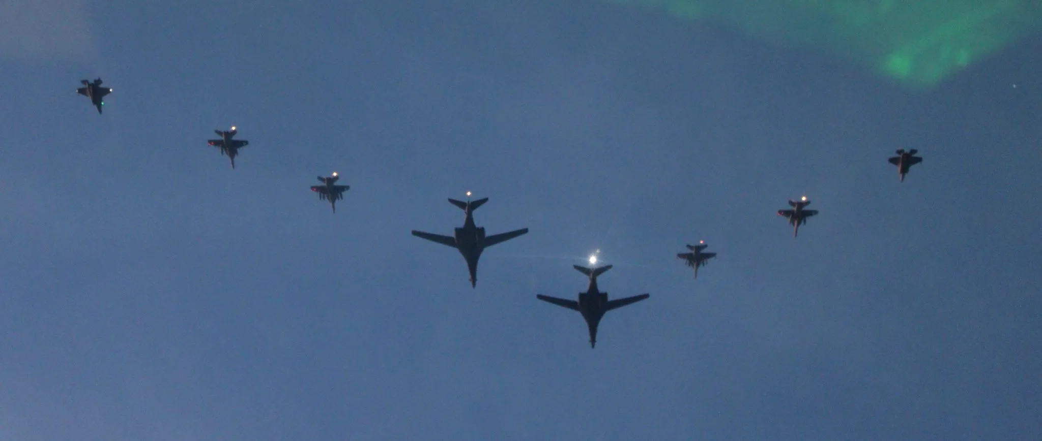 B-1B Lancer de la USAF realizan ejercicios de ataque de precisión