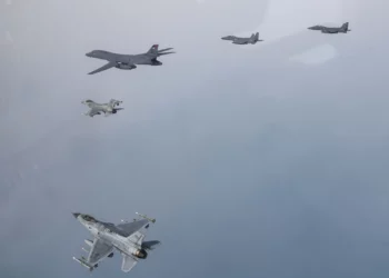 B-1B Lancer de la USAF realizan ejercicios de ataque de precisión