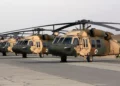 Uzbekistán transfiere siete helicópteros Black Hawk a EE. UU.