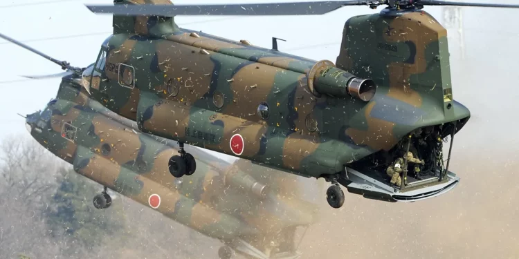 Japón ordena 17 helicópteros CH-47F Block II