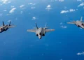 F-35 de EE. UU., Japón y Australia entrenan juntos