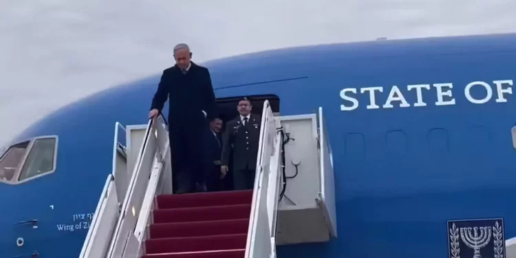 Netanyahu llega a EE. UU. para reunirse con Trump