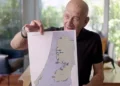 Olmert muestra mapa de Estado palestino ofrecido a Abbas