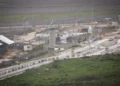 Vista de la base de la Brigada Regional de Samaria, al sur de la ciudad de Nablús, en Judea y Samaria, el 13 de febrero de 2025. (Nasser Ishtayeh/Flash90)