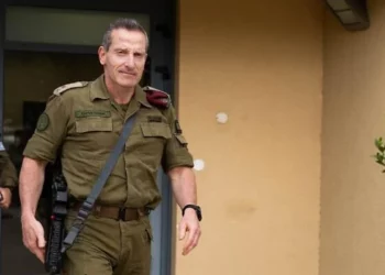 El general Amir Baram, subjefe del Estado Mayor de las Fuerzas de Defensa de Israel, 1 de agosto de 2024. (Fuerzas de Defensa de Israel)