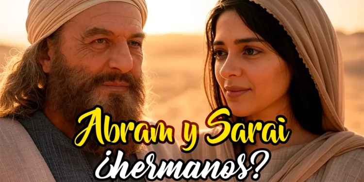 ¿Abraham y Sara eran hermanos?