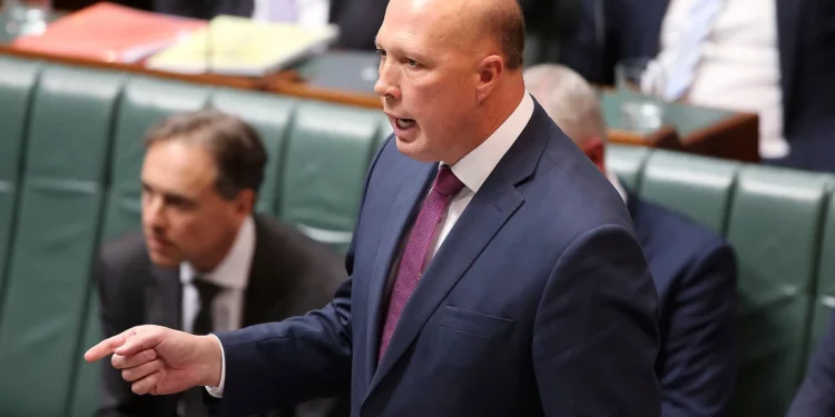 Peter Dutton promete restaurar la relación de Australia con Israel