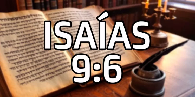 Error de traducción en la Biblia: Isaías 9:6