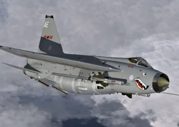 El Lightning británico superaba en velocidad a sus propios misiles