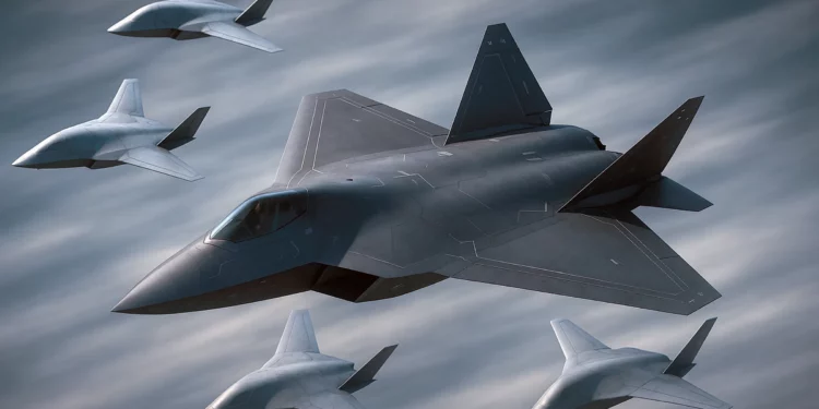 F-47 lidera integración con drones para dominio aéreo global