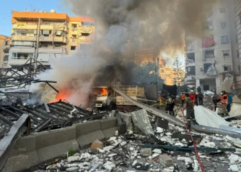 Israel ataca almacén de misiles de Hezbolá en Beirut
