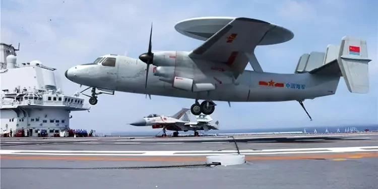 El KJ-600 mejora el control aéreo de China en el mar
