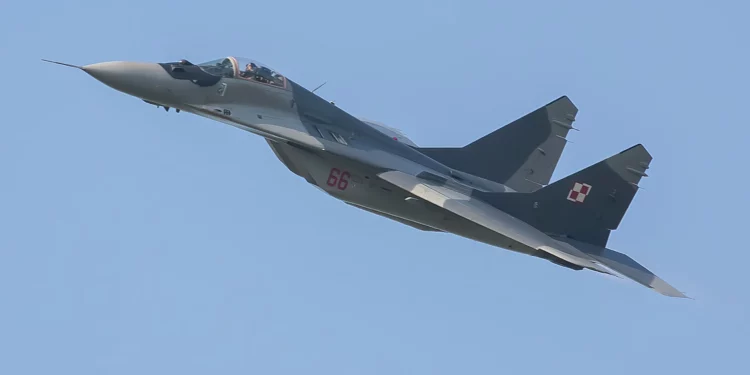 MiG-29 polaco humilla radares rusos en la frontera