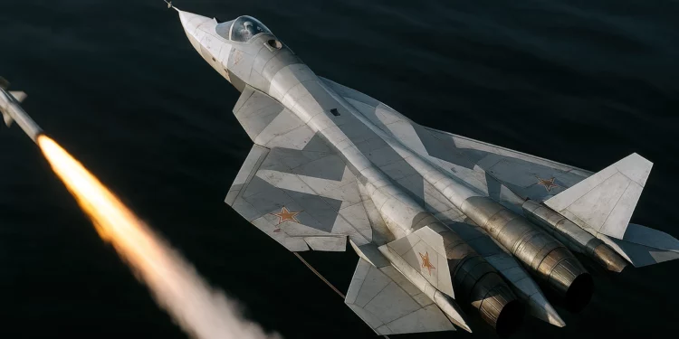 Rusia integra nuevo misil en el Sukhoi Su-57