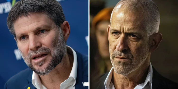 Smotrich abandona de reunión mientras Ronen Bar expone informe