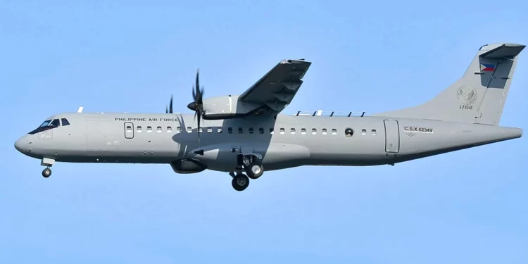 Filipinas recibe primer ATR 72-600MPA para patrulla marítima