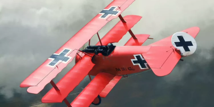 El Barón Rojo cayó ante el Sopwith Camel