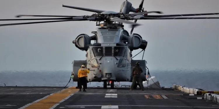El Cuerpo de Marines avanza en la sustitución del CH-53E con el CH-53K