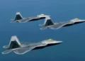 El F-22 humilla defensas con su radar AN/APG-77