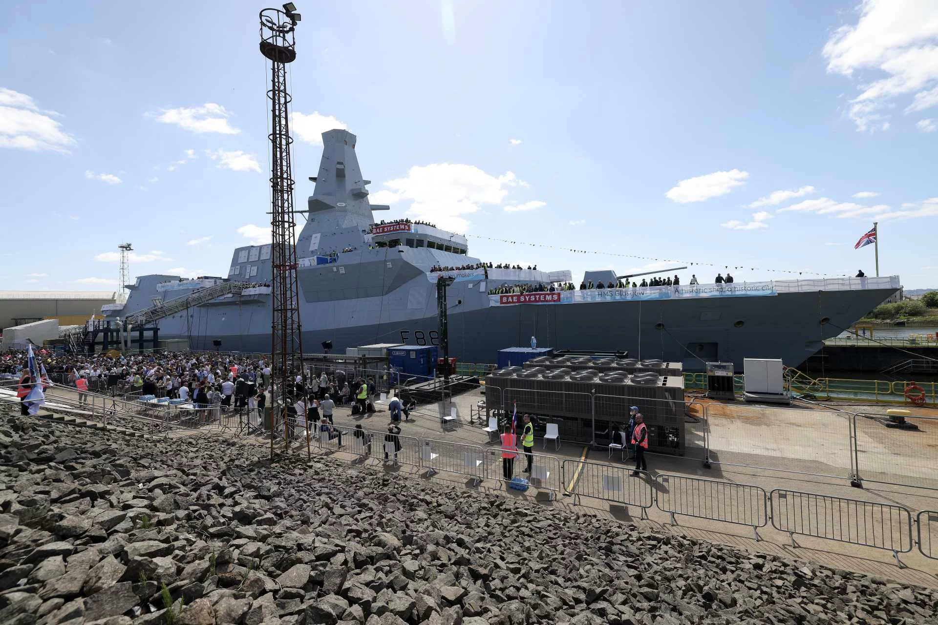 El HMS Glasgow se integra al programa de £7.900 M de fragatas Tipo 26