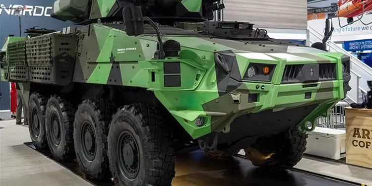 General Dynamics Canada exhibe LAV 6.0 Mk II con torreta avanzada