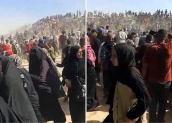 Multitud invade centro de ayuda establecido por Israel en Rafah