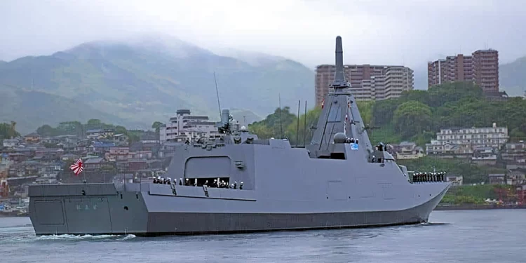 Japón incorpora la fragata Niyodo a su flota naval