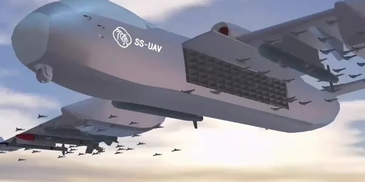 China iniciará pruebas de nave nodriza SS-UAV con 100 drones