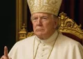 La Casa Blanca comparte imagen de Trump como papa