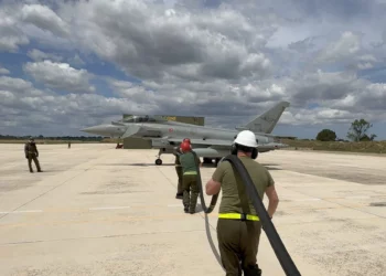 Typhoon listos en minutos: RAF e Italia certifican repostaje