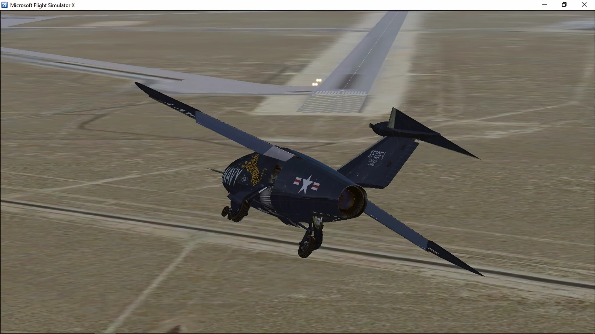 El XF10F Jaguar usó alas de geometría variable
