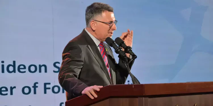 Sa'ar: Israel será eliminado si se desarma