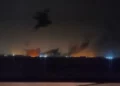 Un sismo se registró en Karaj en medio de incendio y explosiones