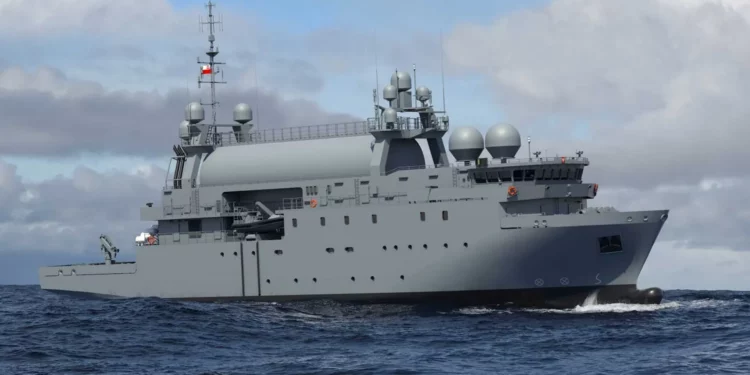 Polonia lanza su nuevo espía naval: el ORP Jerzy Różycki