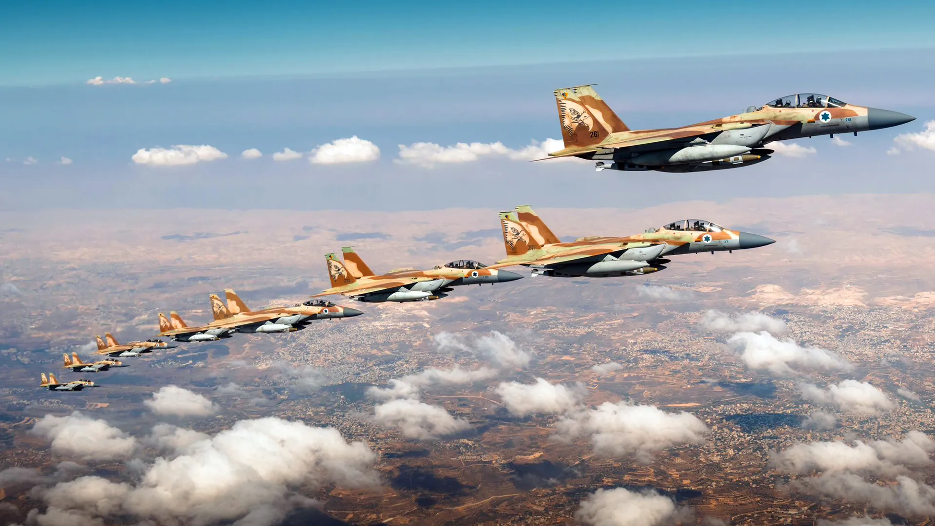 Israel promete mantener la superioridad aérea sobre Irán