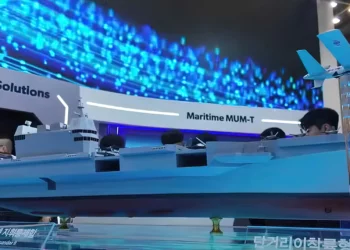Hanwha Ocean revela el portaaviones Ghost Commander II para operaciones tripuladas y no tripuladas