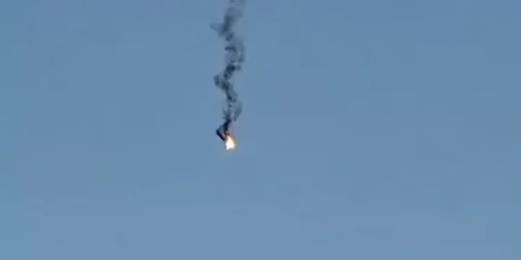 Un avión no tripulado Hermes de Israel fue derribado en el oeste de Irán