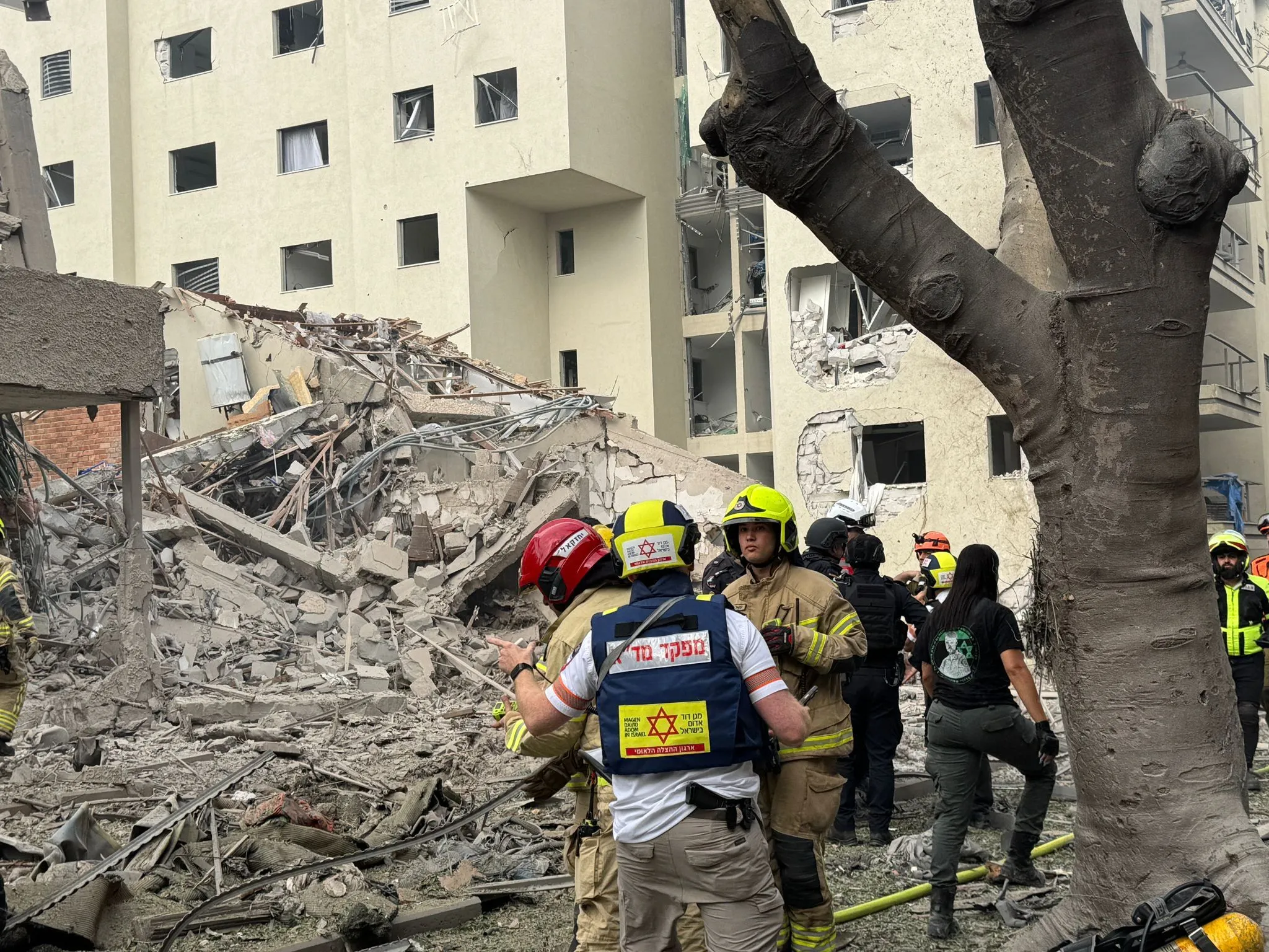 Al menos 11 personas heridas en un ataque con misiles