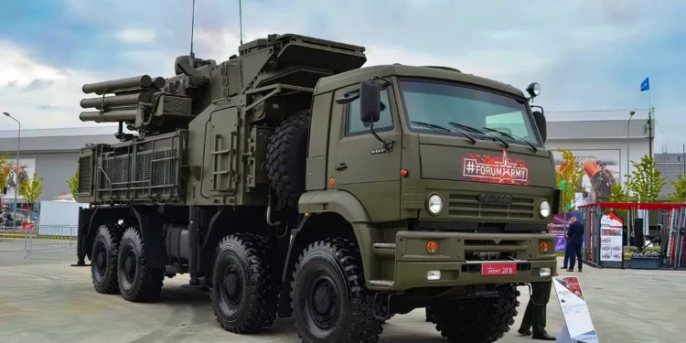 Rusia transfiere el primer sistema de defensa aérea Pantsir-S1 a Corea del Norte