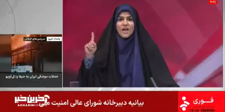 Israel ataca la televisora estatal iraní en Teherán: Presentadora huye ante bombardeo