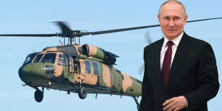 Helicóptero de Putin evadió ataque de drones en Kursk