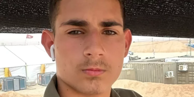 El sargento Stav Halfon, soldado de las FDI, murió en combates en el sur de Gaza