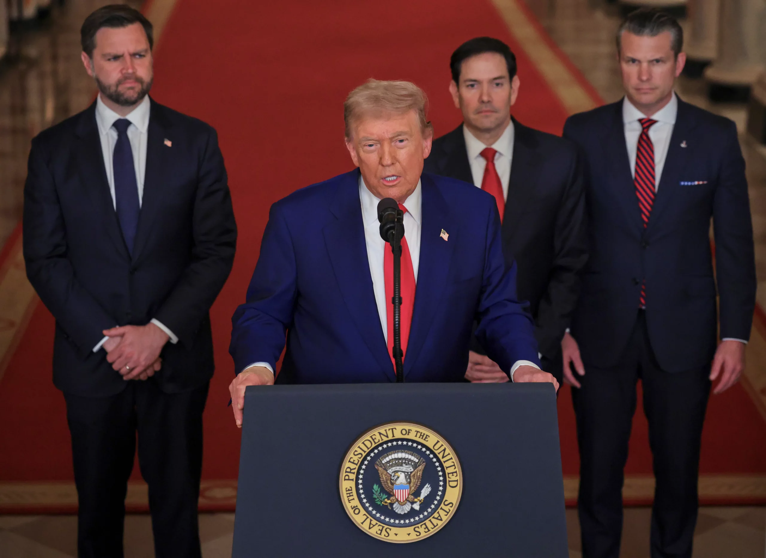 Mensaje de Donald Trump tras la destrucción del programa nuclear iraní