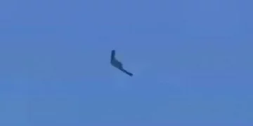 Avistado el avión no tripulado secreto RA-01 de Israel