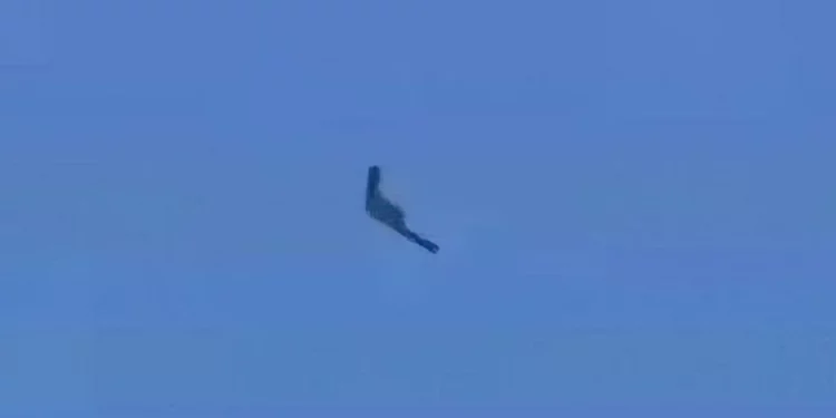 Avistado el avión no tripulado secreto RA-01 de Israel