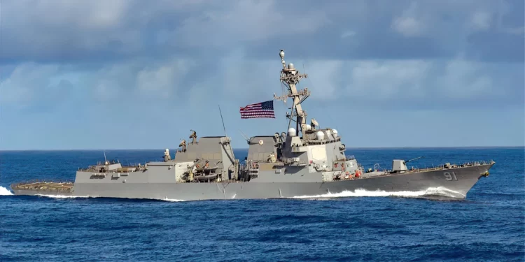 Armada y Comando Espacial de EE. UU. ejecutan prueba conjunta en alta mar