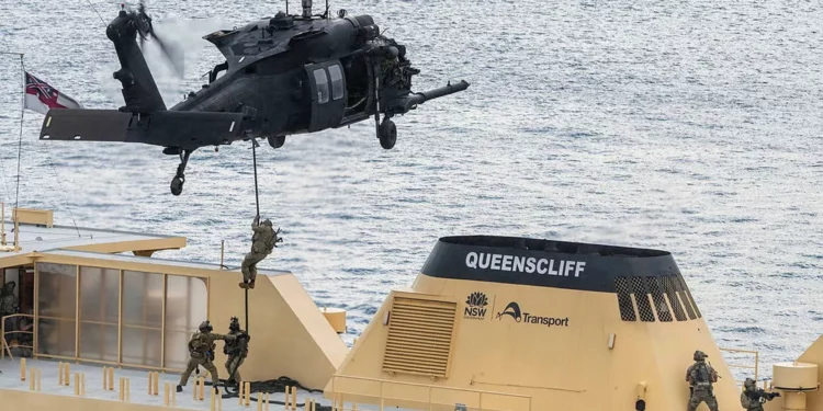 Ejercicio Talisman Sabre 2025 reúne fuerzas especiales en operaciones antiterroristas